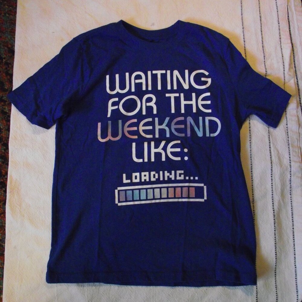BOYS L (10-12) WONDER NATION BRAND SHORT SLEEVED T-SHIRT
